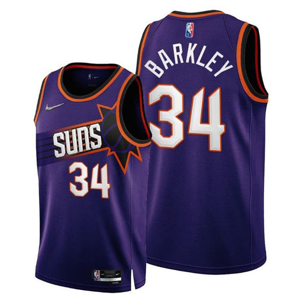 Men's Phoenix Suns Charles Barkley Icon Edition Jersey - Purple – Cheapest  Gear Nation